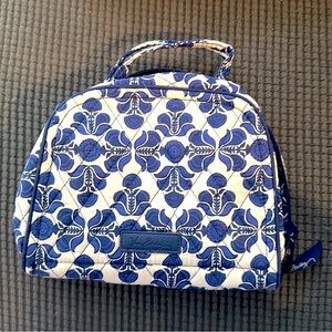 Vera Bradley Travel Jewelry Case in Blue and White